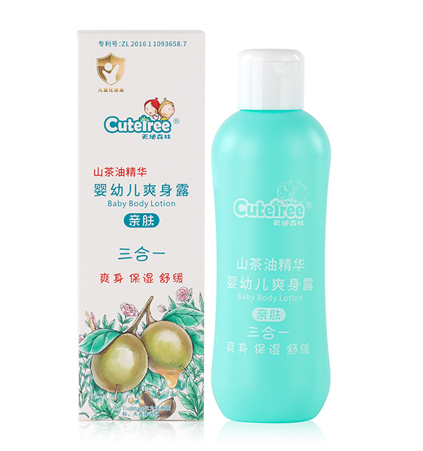    天使森林山茶油精華嬰幼兒爽身露