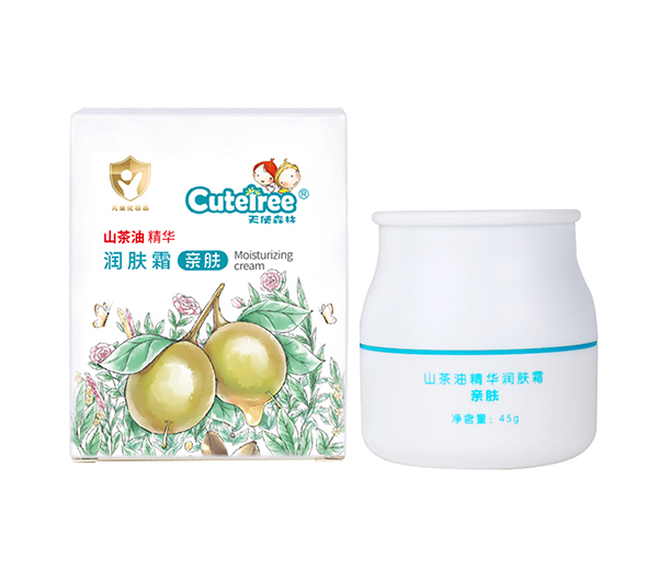    天使森林山茶油精華潤膚霜