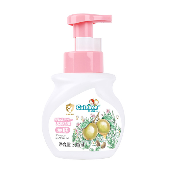   天使森林嬰幼兒四合一洗發(fā)沐浴露 300ml