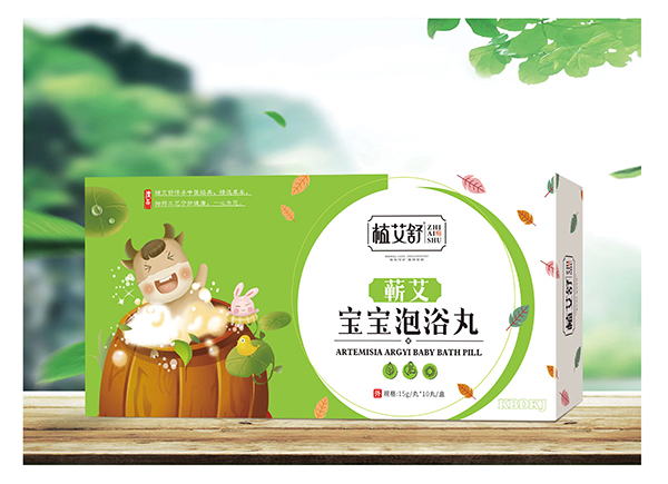  植艾舒蘄艾寶寶泡浴丸