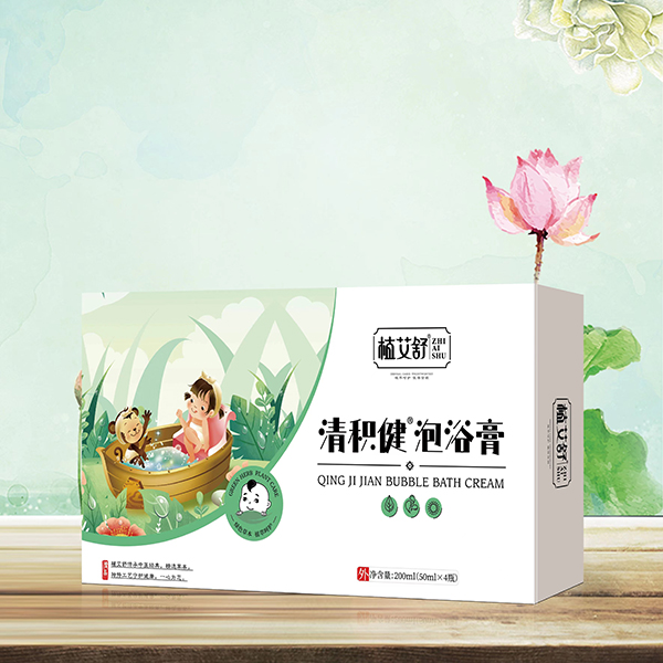  植艾舒消積健泡浴膏