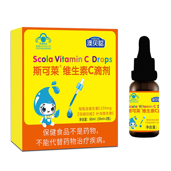  澳貝聰斯可萊維生素C滴劑