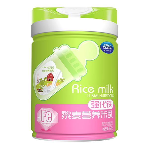  啟美樂藜麥營養(yǎng)米乳-強(qiáng)化鐵