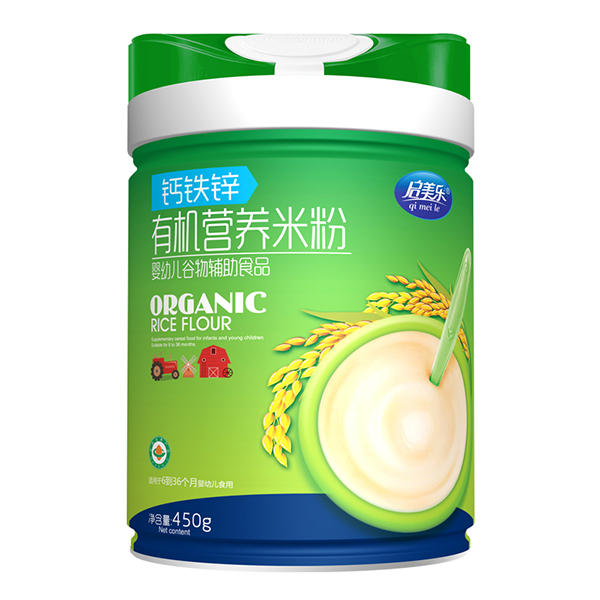 啟美樂有機(jī)營養(yǎng)米粉-鈣鐵鋅