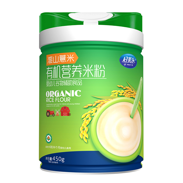  啟美樂有機(jī)營養(yǎng)米粉-淮山薏米