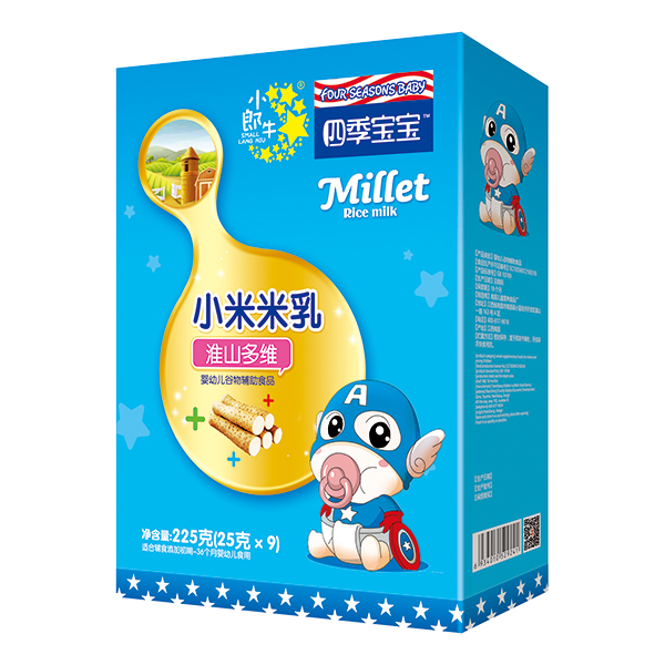  四季寶寶小米米乳盒裝-淮山多維
