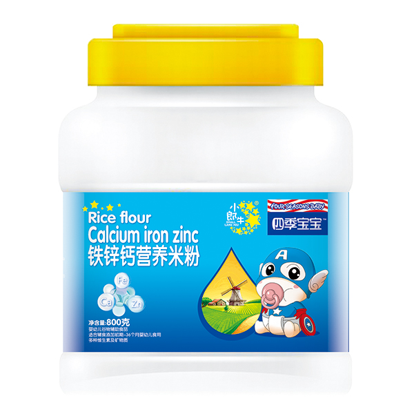  四季寶寶營養(yǎng)米粉桶裝-鐵鋅鈣