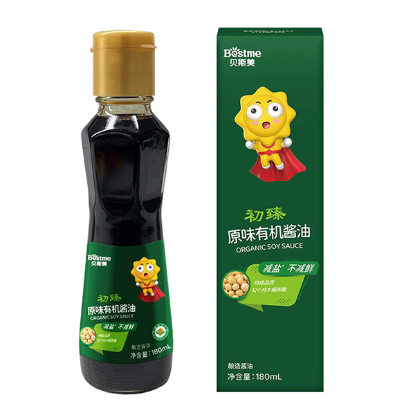  貝斯美初臻原味有機(jī)醬油