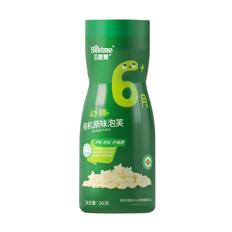   貝斯美初臻有機原味泡芙