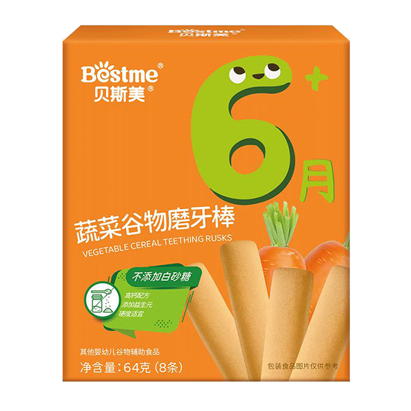  貝斯美蔬菜谷物磨牙棒
