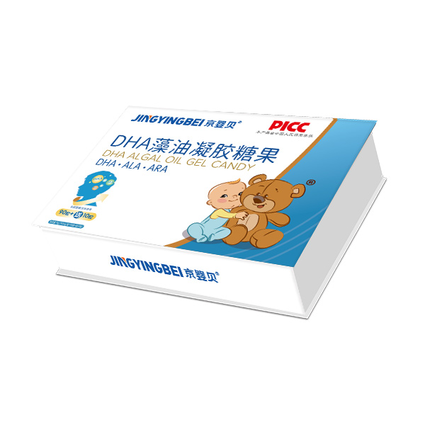  京嬰貝DHA藻油凝膠糖果禮盒