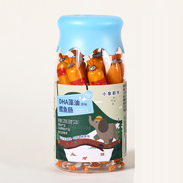  小象散步DHA藻油魚腸-原味