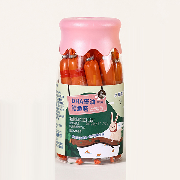 小象散步DHA藻油魚腸-牛肉味
