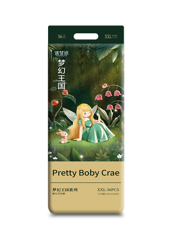  逐夢派夢幻王國系列嬰兒學步褲XXL36
