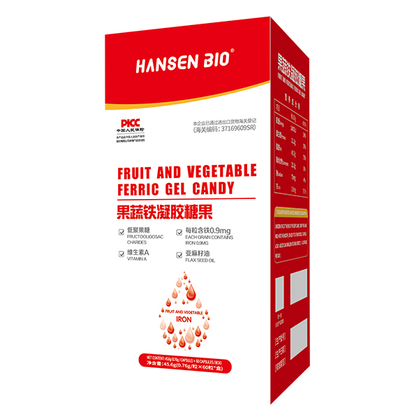    HANSEN BIO果蔬鐵凝膠糖果