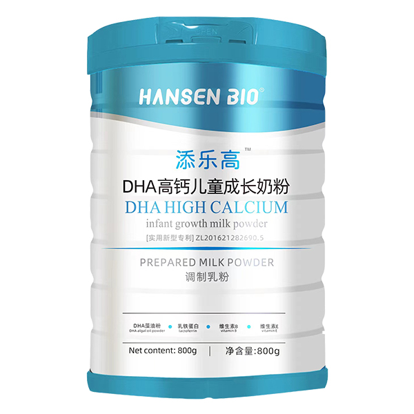    HANSEN BIO添樂(lè)高DHA高鈣兒童成長(zhǎng)奶粉