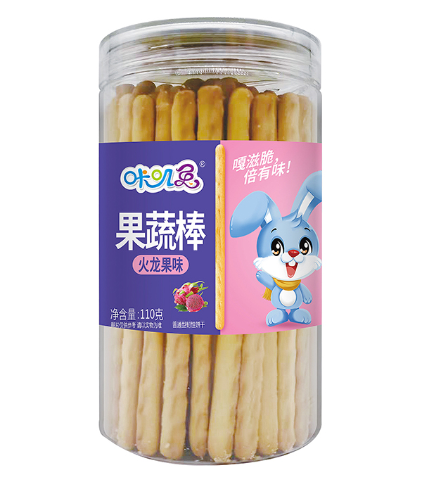    咔嘰兔果蔬棒 火龍果味