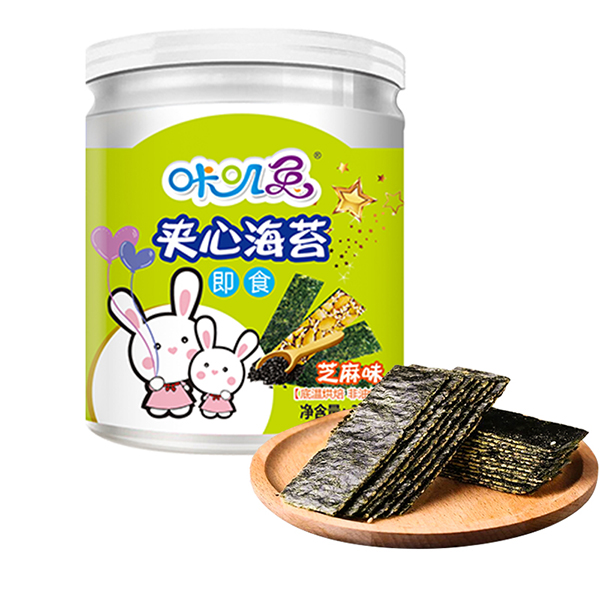 咔嘰兔夾心海苔 芝麻味