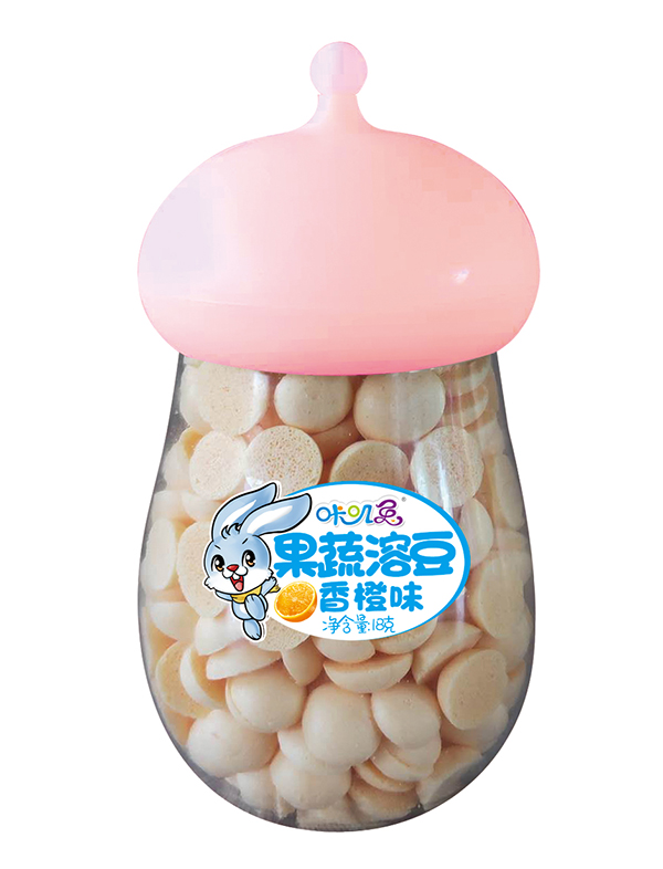  咔嘰兔果蔬溶豆 香橙味