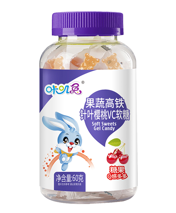   咔嘰兔果蔬高鐵針葉櫻桃VC軟糖