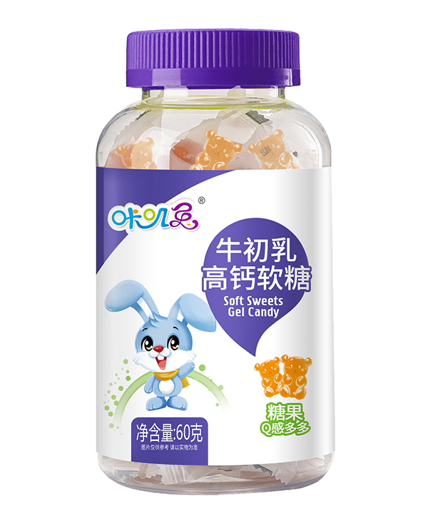   咔嘰兔牛初乳高鈣軟糖