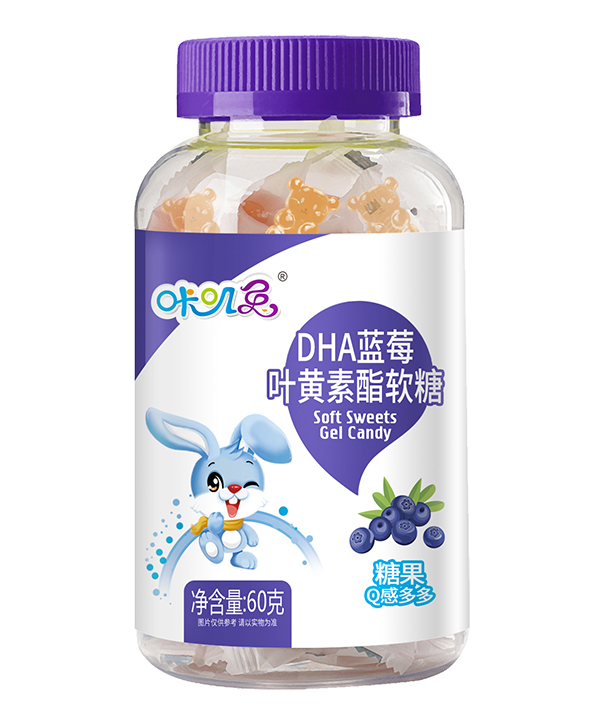 咔叽兔DHA蓝莓叶黄素酯软糖