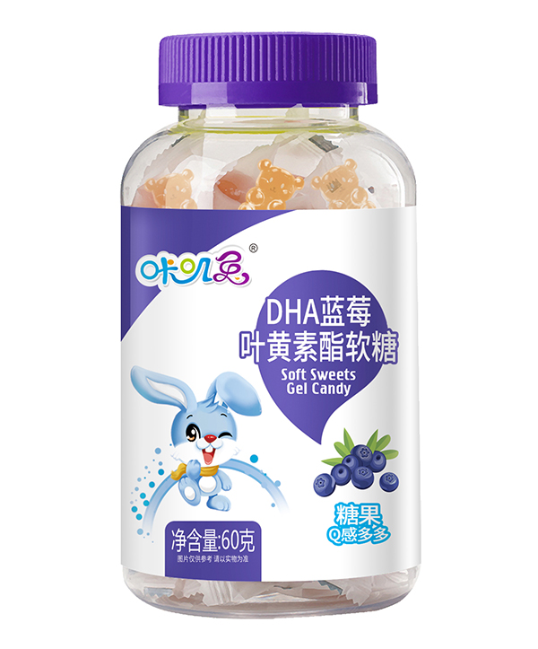 咔嘰兔DHA藍莓葉黃素酯軟糖
