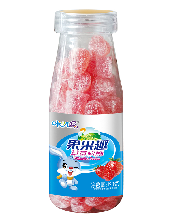   咔叽兔果果趣草莓软糖