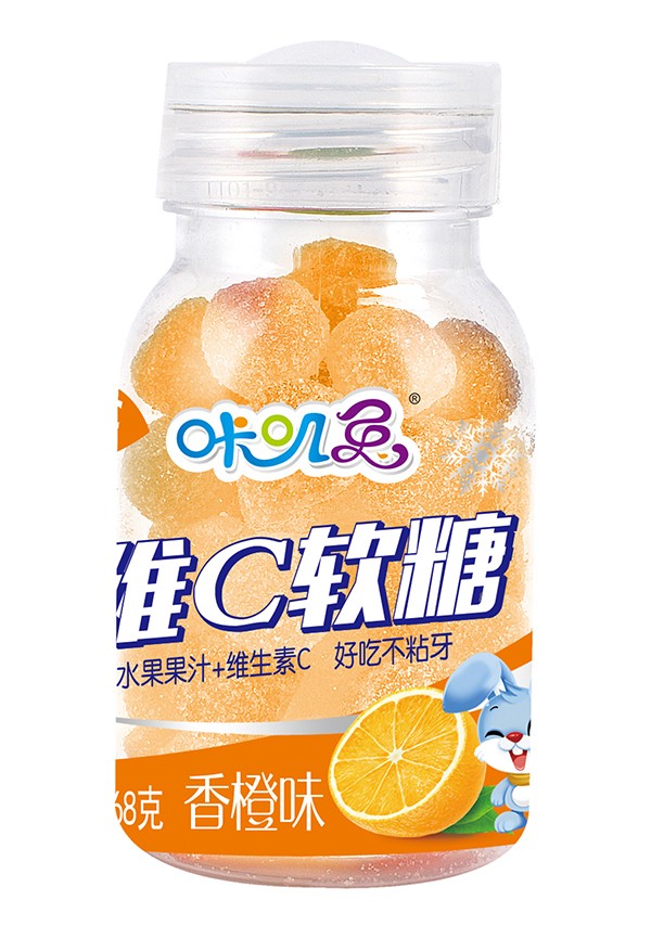  咔叽兔维C软糖-香橙味
