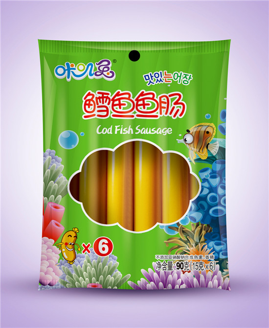  咔嘰兔鱈魚(yú)魚(yú)腸