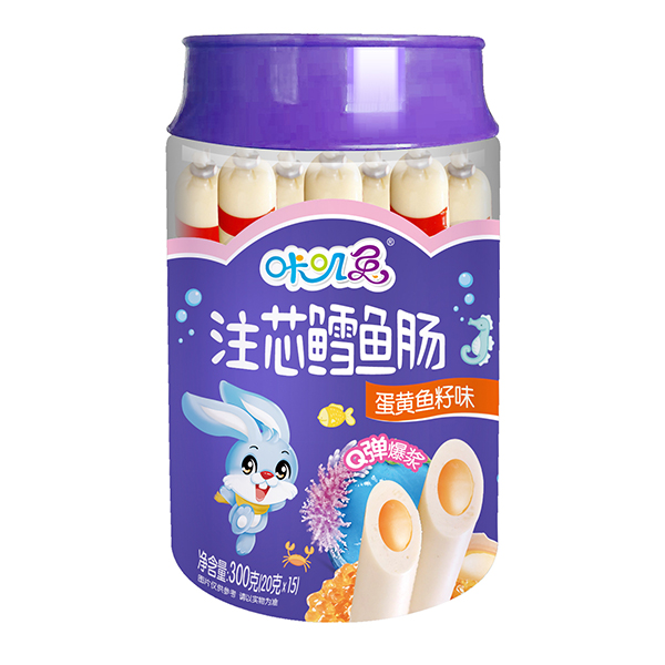  咔嘰兔注芯鱈魚(yú)腸 蛋黃魚(yú)籽味