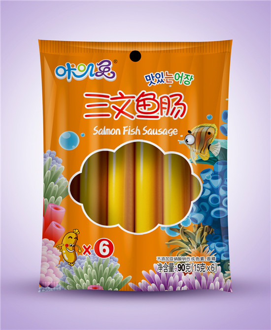  咔嘰兔三文魚(yú)腸