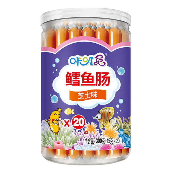  ​咔嘰兔罐裝鱈魚(yú)腸 芝士味