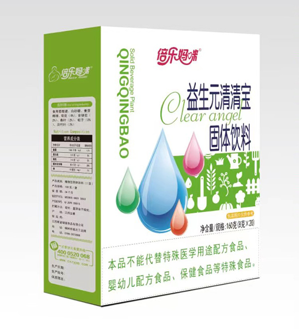  倍樂媽咪益生元清清寶160克盒裝