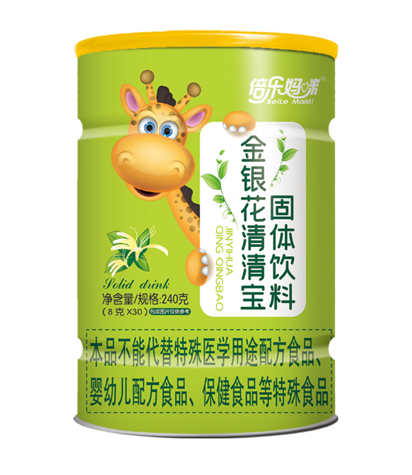  倍樂媽咪金銀花清清寶240克長頸鹿