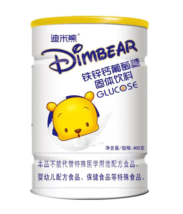  迪米熊鐵鋅鈣葡萄糖400g