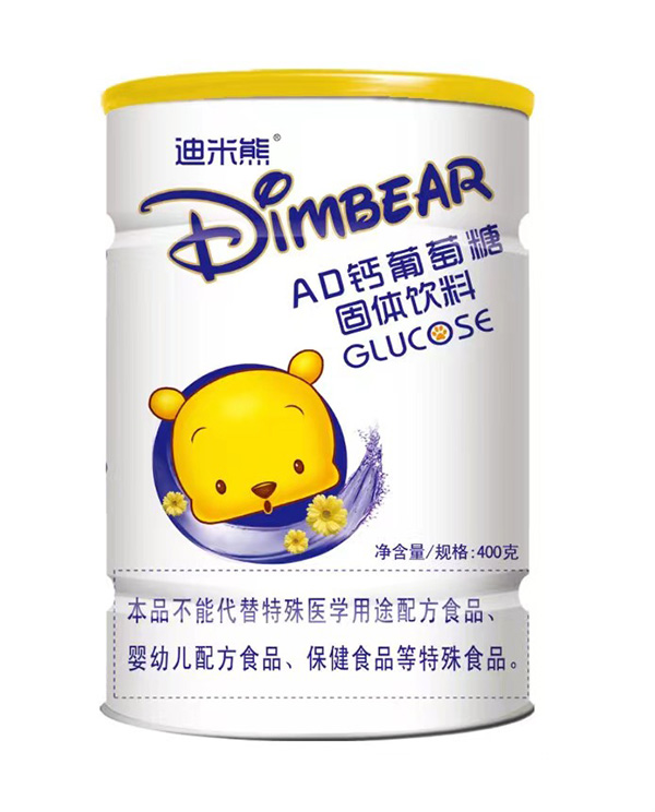 迪米熊AD钙葡萄糖400g