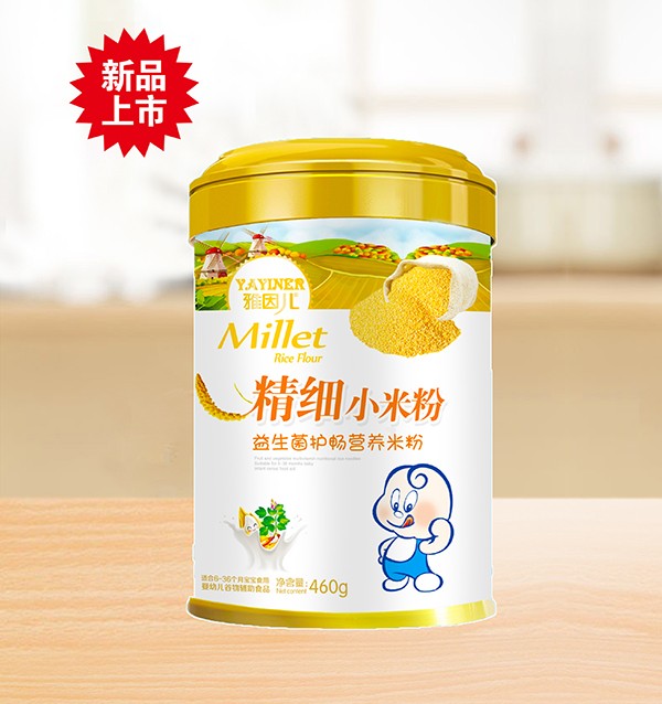  雅因兒益生菌護(hù)暢精細(xì)小米粉 桶裝