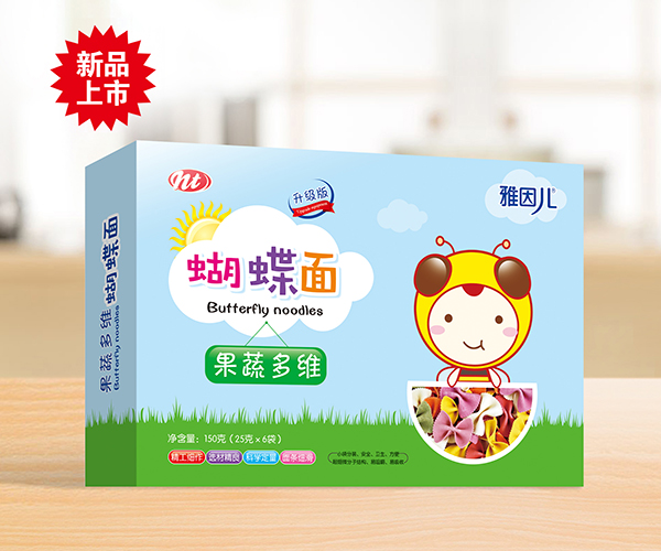  雅因兒果蔬多維蝴蝶面