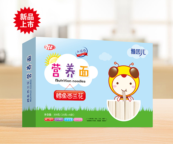  雅因兒鱈魚西蘭花營(yíng)養(yǎng)面 直面
