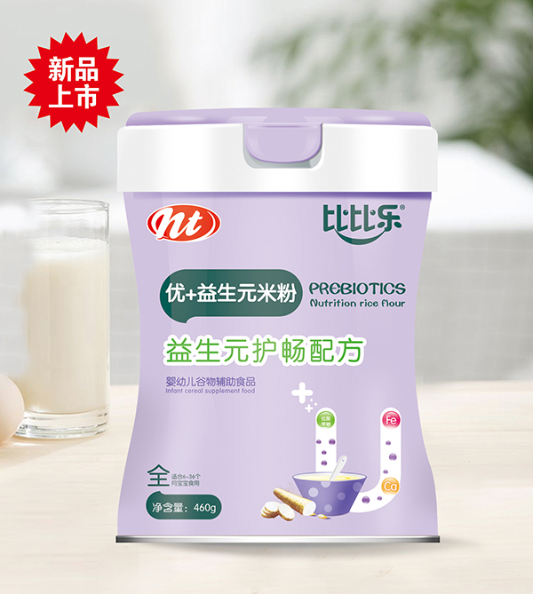  比比樂益生元護(hù)暢優(yōu)+益生元米粉 聽裝