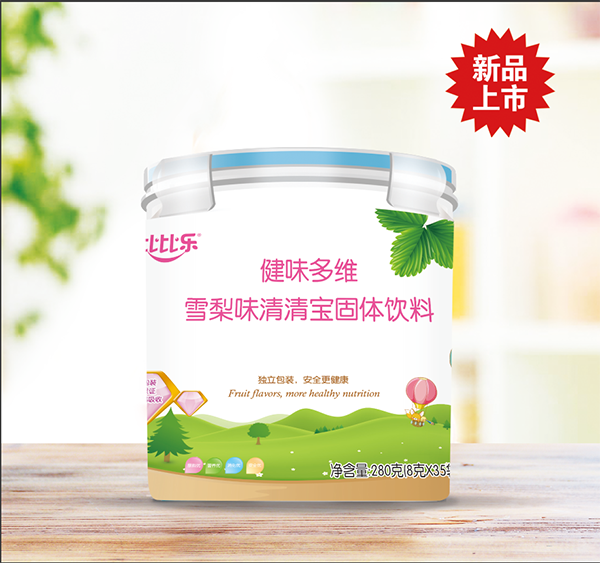  比比樂健味多維雪梨味清清寶