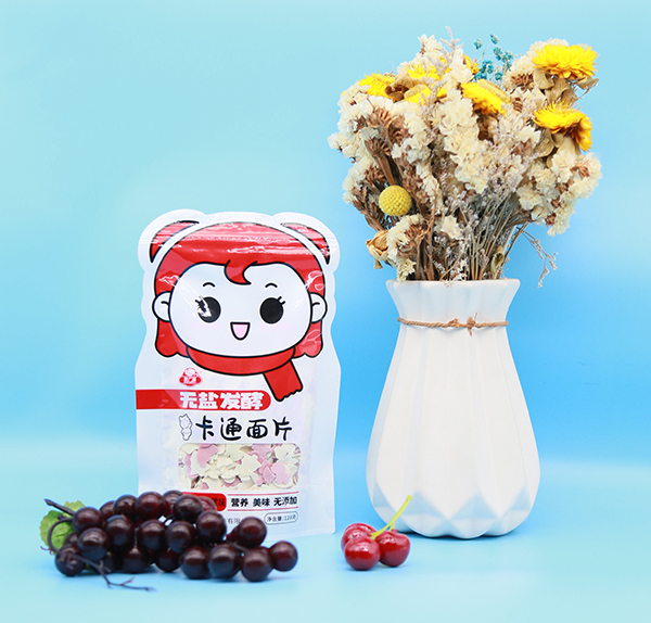 康廣利無鹽發(fā)酵卡通面片 原味+火龍果味