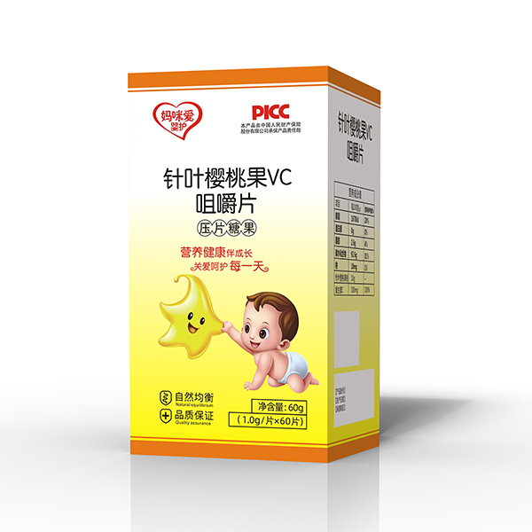  媽咪愛嬰護針葉櫻桃VC咀嚼片