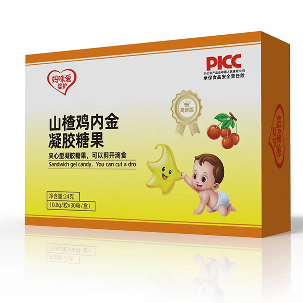  媽咪愛嬰護山楂雞內(nèi)金凝膠糖果