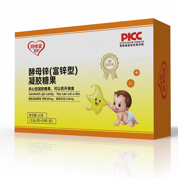  媽咪愛嬰護酵母鋅（富鋅型）凝膠糖果