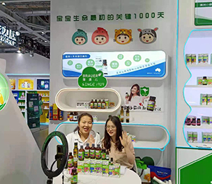 蓓澳儿婴童展直播现场