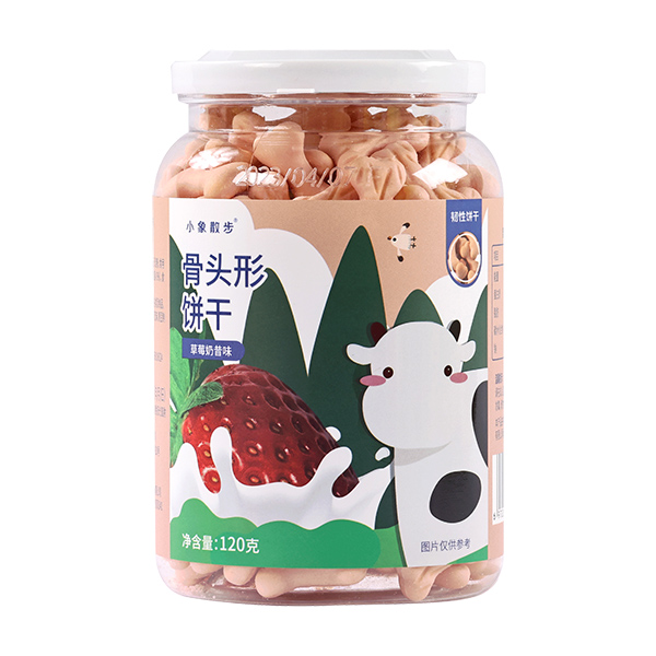 小象散步果蔬骨头飞机形饼干-草莓奶昔味.jpg