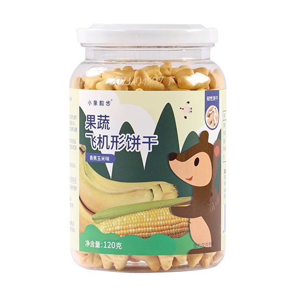 小象散步果蔬骨頭飛機形餅干-香蕉玉米味.jpg