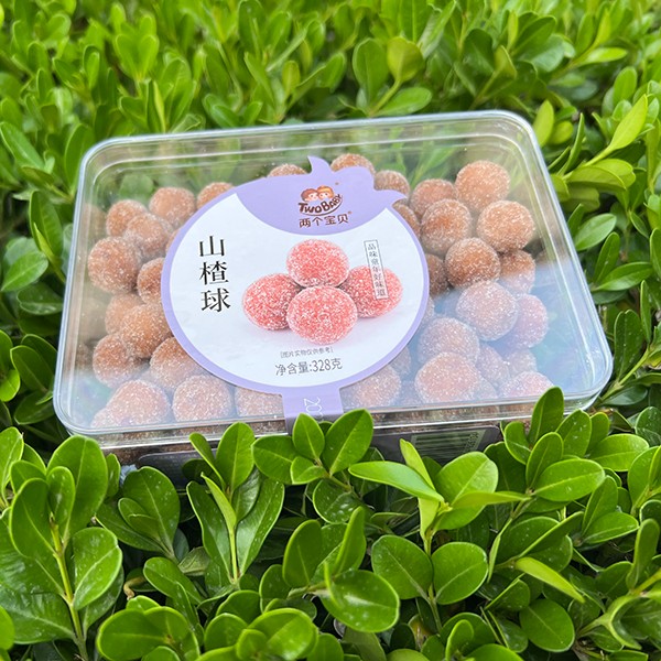  兩個寶貝山楂球